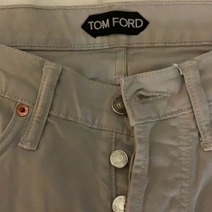 Tom Ford size 31 slim khaki/light brown pants